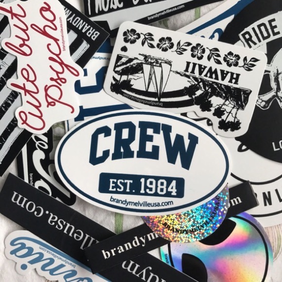 60 Brandy Melville Stickers!🌹 - Picture 8 of 8